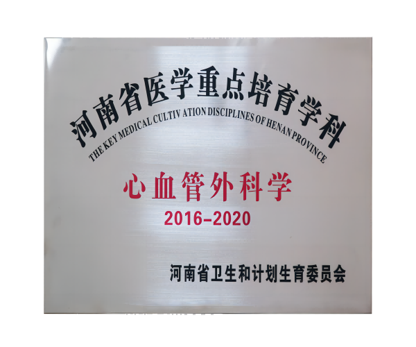 河南省医学重点培育学科-心血管外科